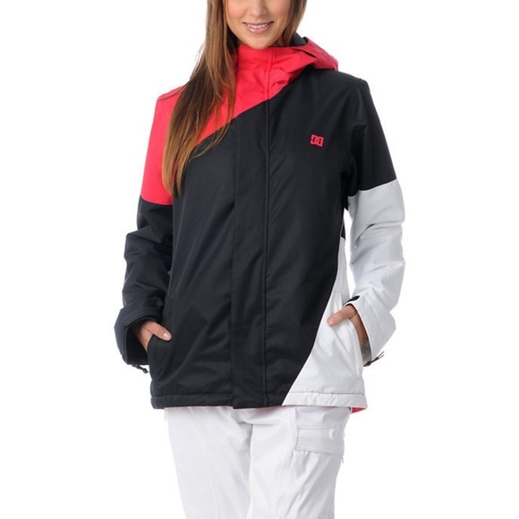 DC Ladies Fuse Jacket Snowboard Ski 5K Waterproof Medium - Picture 1 of 11